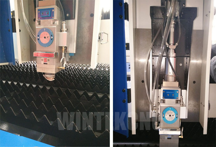 details of fiber laser cutting machine