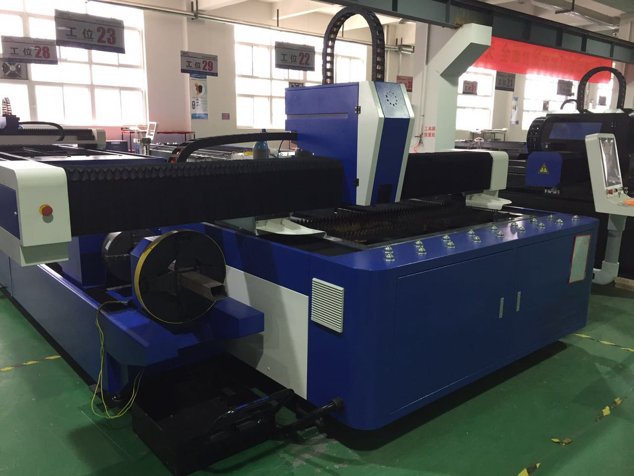 steel fiber laser cutting machine