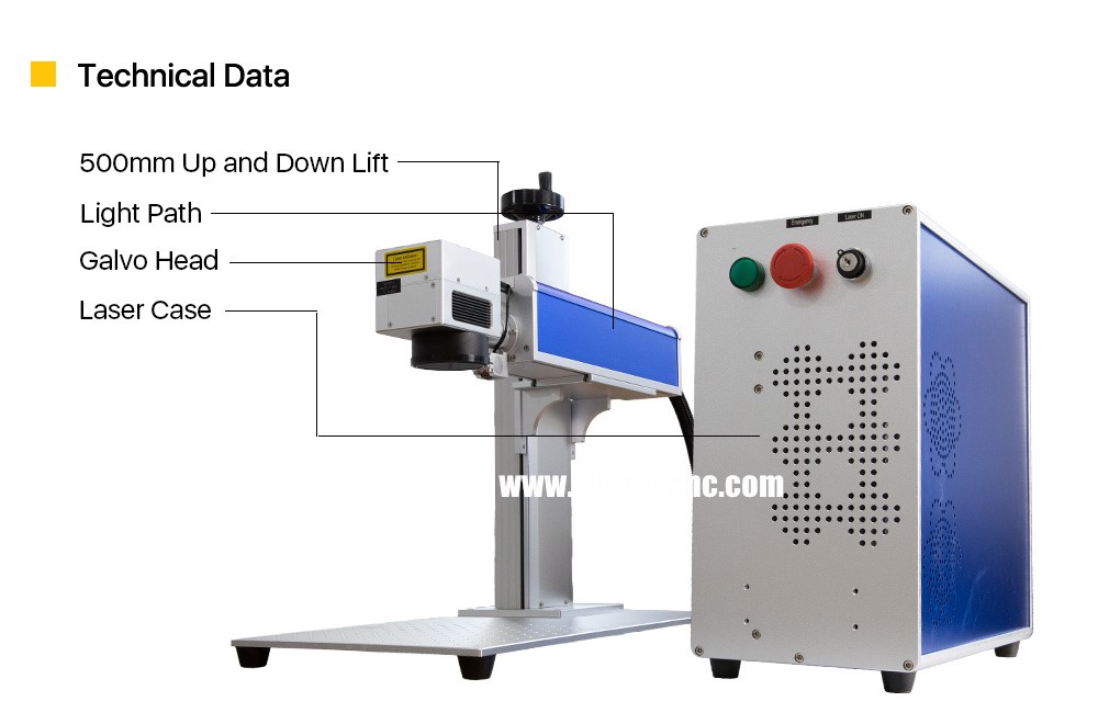 Fiber laser engraver for sale detail