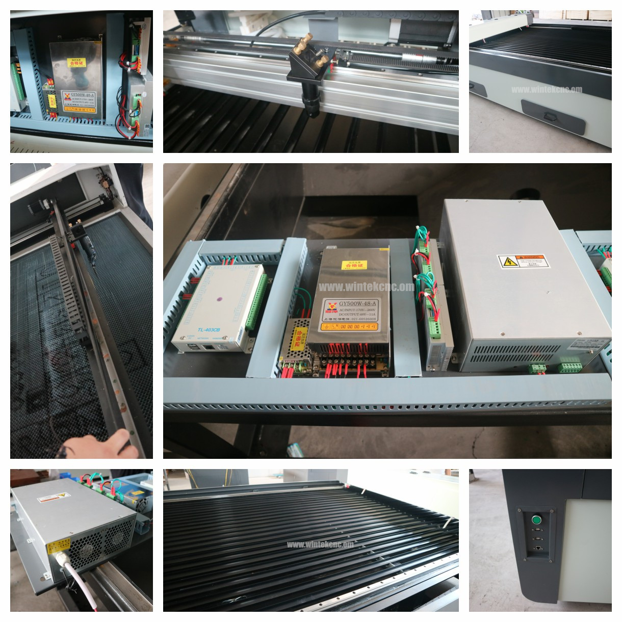 150W co2 laser cutting machine