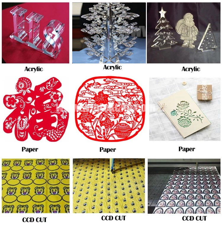 CCD automatic positioning laser machine samples